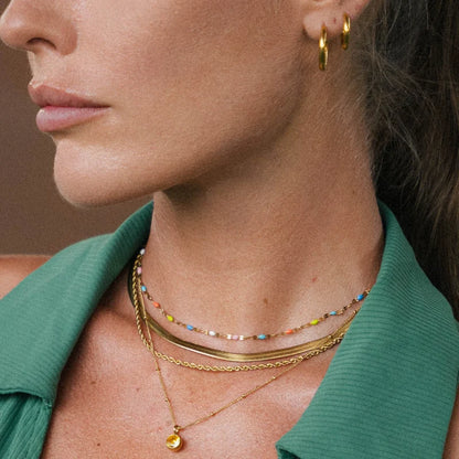 Rainbow Dainty Choker
