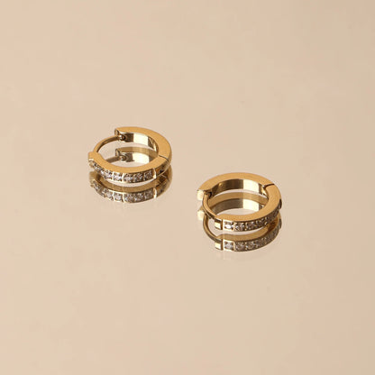 Tiny Gold Hoop Earrings