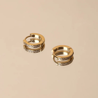 Tiny Gold Hoop Earrings
